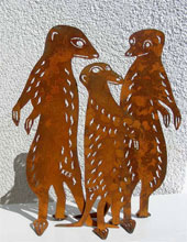 Erdmännchen Familie